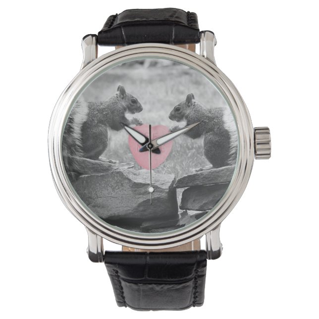 Reloj De Pulsera Sé las ardillas de las minas (Anverso)