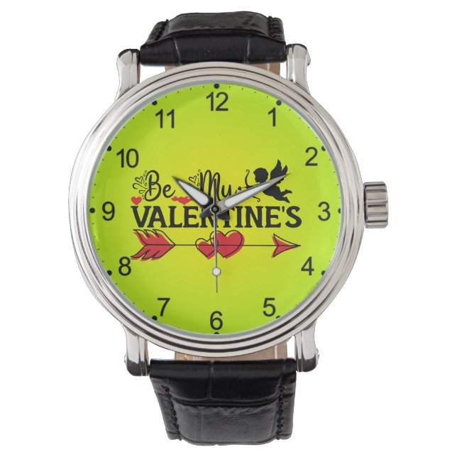 Reloj De Pulsera Sé mi San Valentín (Anverso)