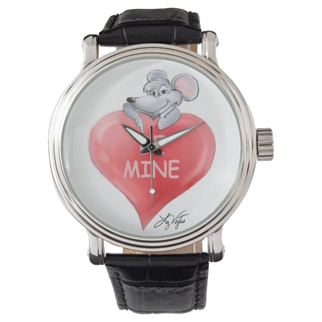 Reloj De Pulsera Sé mi Valentine Watch (Anverso)