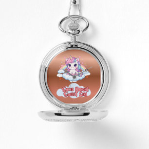 Reloj De Pulsera Sé Tu Propio Arcoíris Cute Unicornio