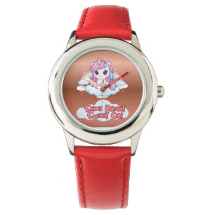 Reloj De Pulsera Sé Tu Propio Arcoíris Lindo Unicornio