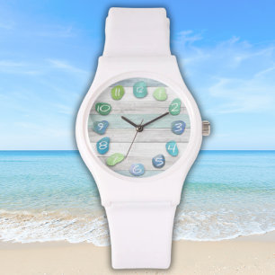 Reloj De Pulsera Sea Glass Beach Driftwood