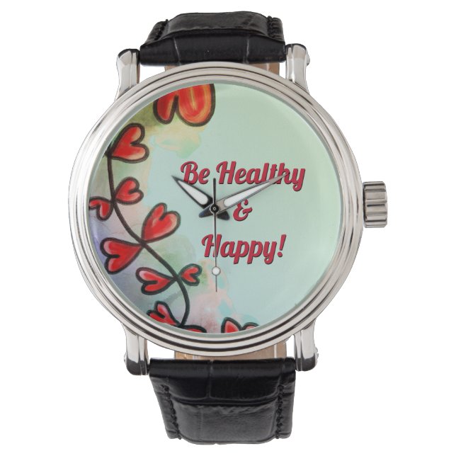 Reloj De Pulsera Sea saludable y Happy Sky eWatch (Anverso)