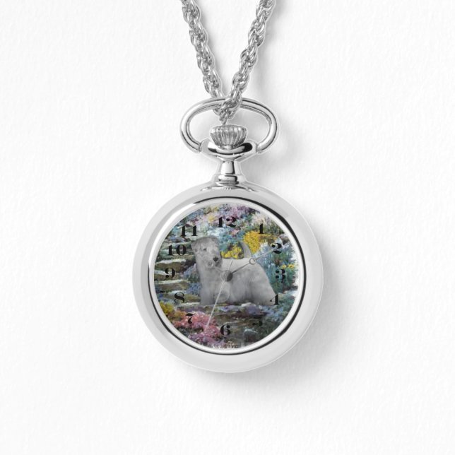 Reloj De Pulsera Sealyham Terrier Aovers Art (Anverso)