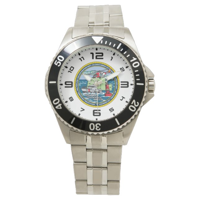 Reloj De Pulsera Sector USCG Río Columbia (Anverso)