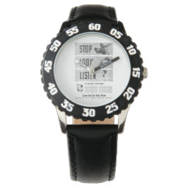 Reloj De Pulsera Seguridad del ferrocarril de Long Island