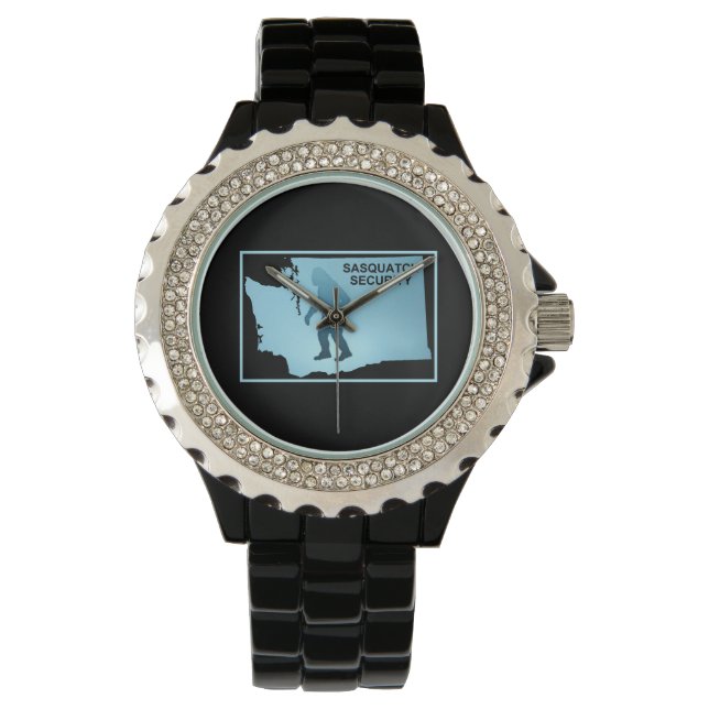 Reloj De Pulsera Seguridad Sasquatch - Washington (Anverso)