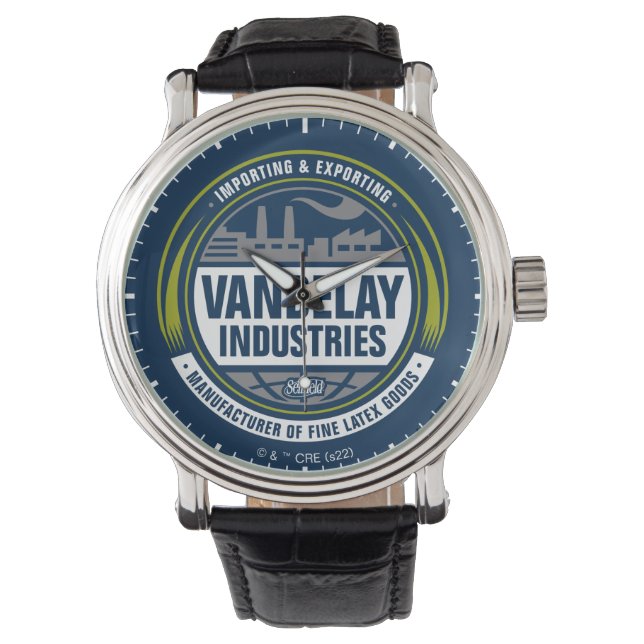 Reloj De Pulsera Seinfeld | Logotipo de las industrias de vanretard (Anverso)