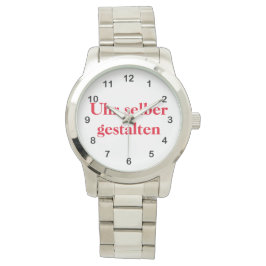 Reloj De Pulsera selber gestalten