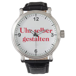 Reloj De Pulsera selber gestalten