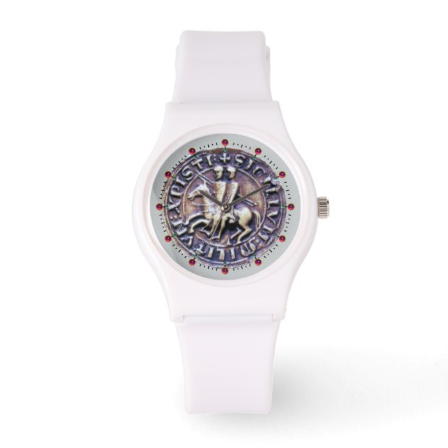 RELOJ DE PULSERA SELLO DE LA PLANTILLA DE LOS CABALLOS (Anverso)