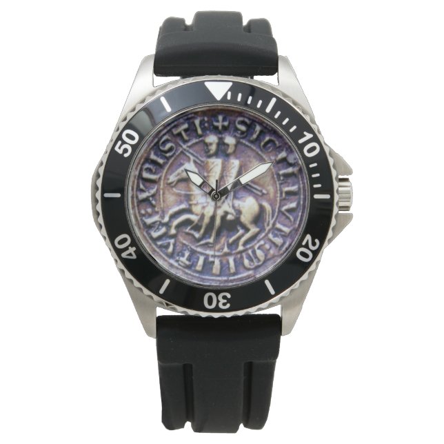 RELOJ DE PULSERA SELLO DE LA PLANTILLA DE LOS CABALLOS (Anverso)