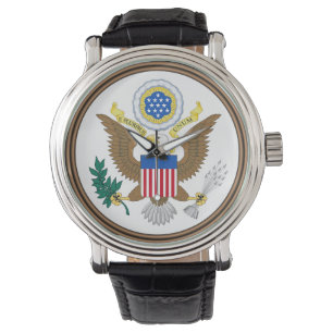Reloj De Pulsera Sello Patriótico de los Estados Unidos