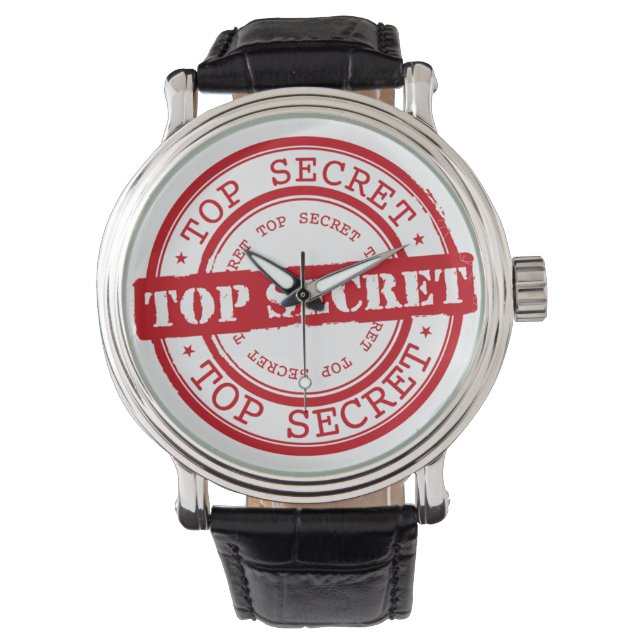 Reloj De Pulsera Sello secreto superior (Anverso)