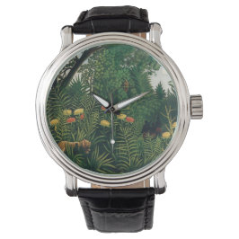 Reloj De Pulsera Selva de arte popular Rousseau