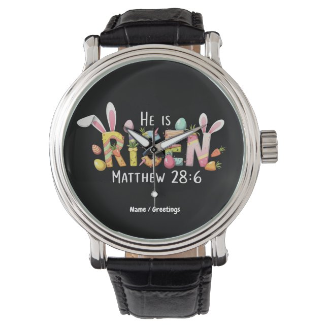 Reloj De Pulsera Semana Santa! Se Leven Para Celebrar Jesucristo (Anverso)