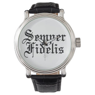 Reloj De Pulsera Semper Fidelis - Frase latina