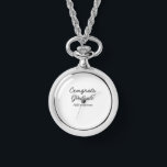 Reloj De Pulsera Sencillas felicitaciones mínimas graduación añadir<br><div class="desc">diseño</div>