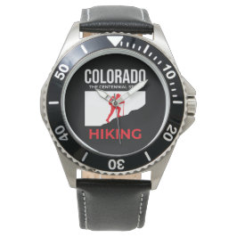Reloj De Pulsera Senderismo en Colorado – El Estado del Centenario 