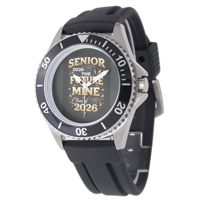 Reloj De Pulsera Senior 2026 – The Future is Mine (Angular)