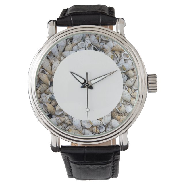 Reloj De Pulsera Señoras de Vigilancia de las Aguas Marinas (Anverso)