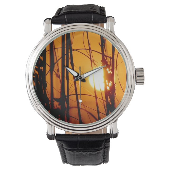 Reloj De Pulsera Señoras Tropical Sunset Watch (Anverso)