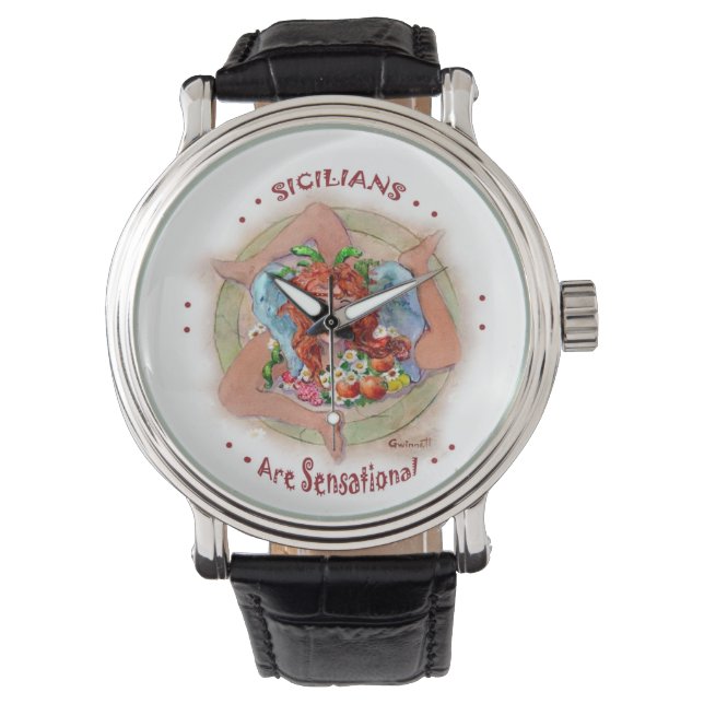 Reloj De Pulsera Sensacional Siciliano (Anverso)