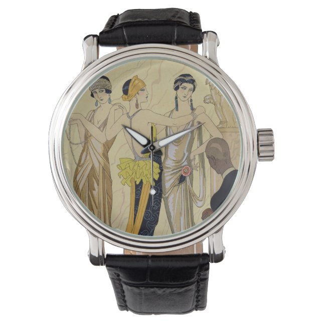 Reloj De Pulsera Sentencia de París, 1920-30 (huella de pochoo) (Anverso)
