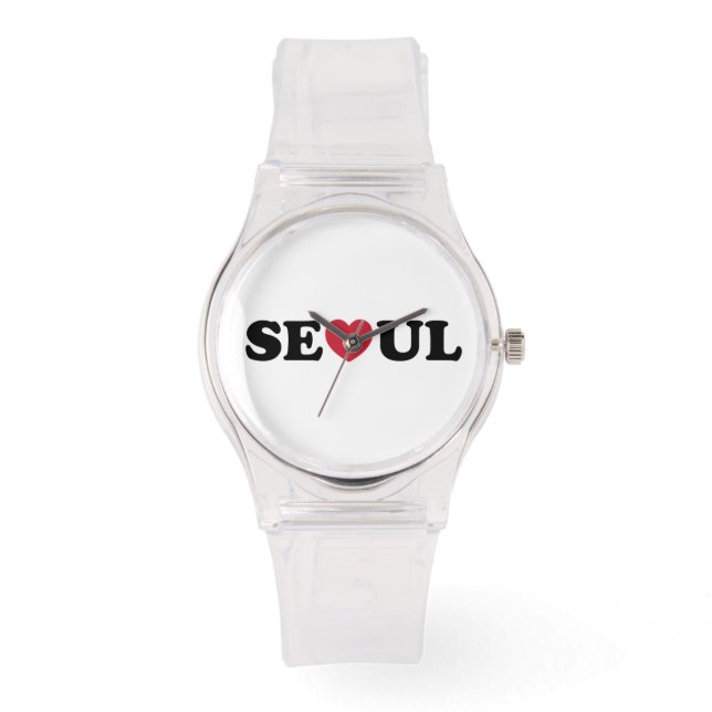 Reloj De Pulsera Seoul Love Heart (Anverso)