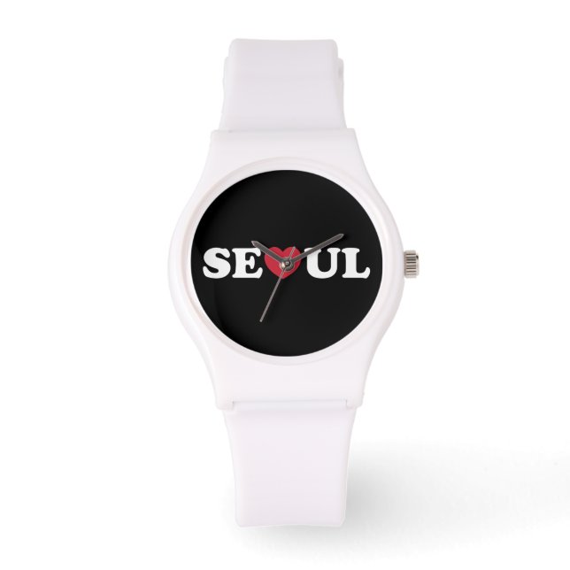 Reloj De Pulsera Seoul Love Heart (Anverso)