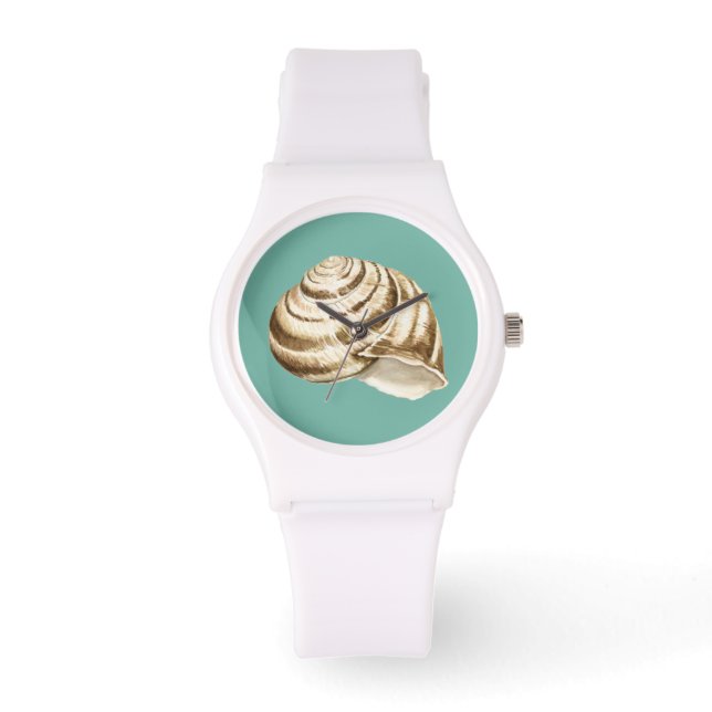 Reloj De Pulsera Sepia Strike Shell en Verde azulado (Anverso)