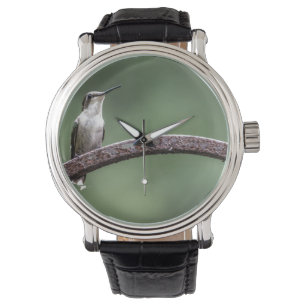 Reloj De Pulsera Ser Pequeño Cojín de Cuero Vintage