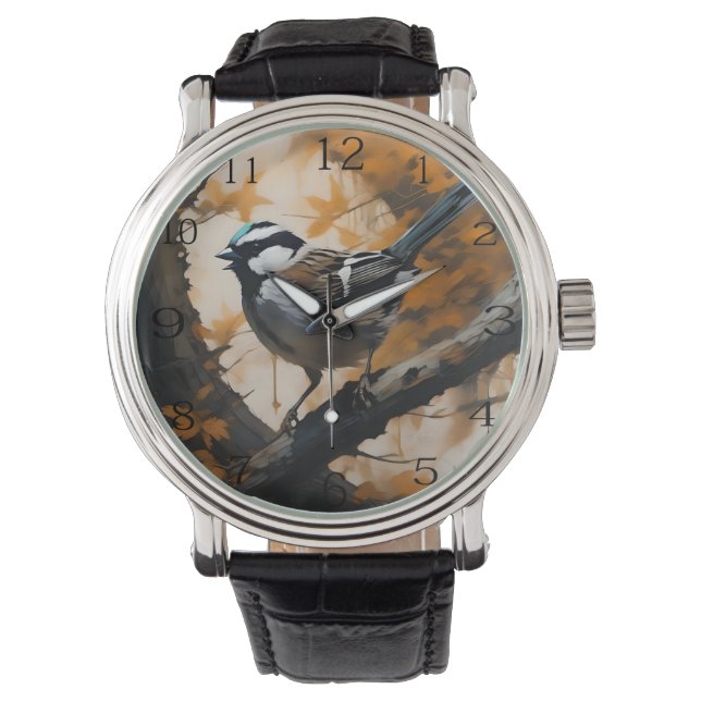 Reloj De Pulsera Serenade de un Robin en el Cañón, (Anverso)