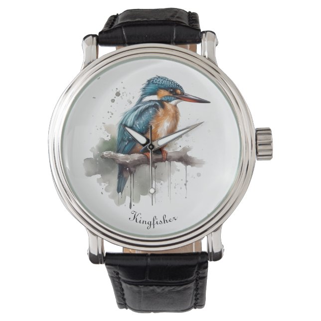 Reloj De Pulsera Serenidad del Kingfisher (Anverso)