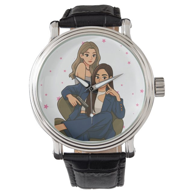 Reloj De Pulsera Serie "Only You" de LingOrm  (Anverso)