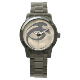 Reloj De Pulsera Serpente místico de la luna