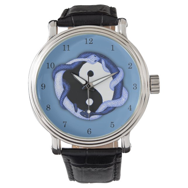 Reloj De Pulsera Serpents Dual (Azul) (Anverso)