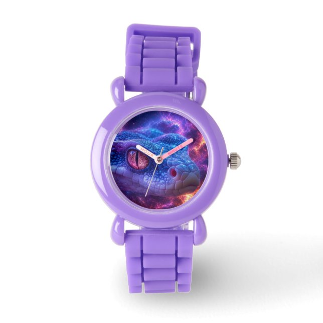 RELOJ DE PULSERA SERPIENTE EN EL ESPACIO (Anverso)