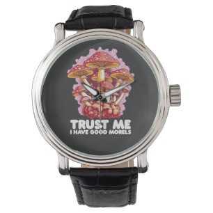 Reloj De Pulsera Seta Confíe en mí, tengo buenas colmenillas