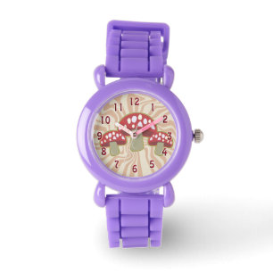 Reloj De Pulsera Setas rojas maravillosas
