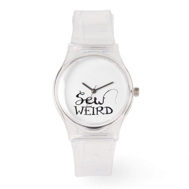 Reloj De Pulsera Sew Weird (Anverso)
