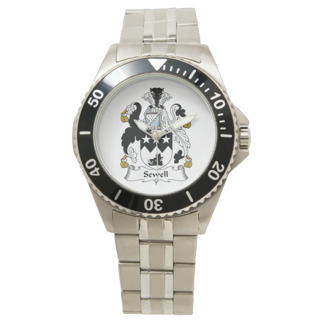 Reloj De Pulsera Sewell Family Crest (Anverso)