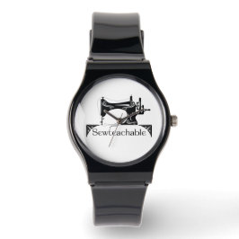 Reloj De Pulsera Sewteachable eWatch, Black Watch