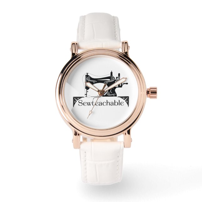 Reloj De Pulsera Sewteachable eWatch Watch (White) (Anverso)