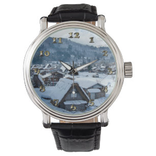 Reloj De Pulsera Shagawa River Valley Gifu Japón