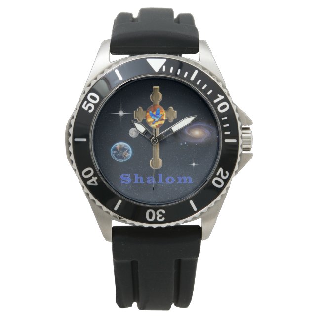 Reloj De Pulsera Shalom (Anverso)