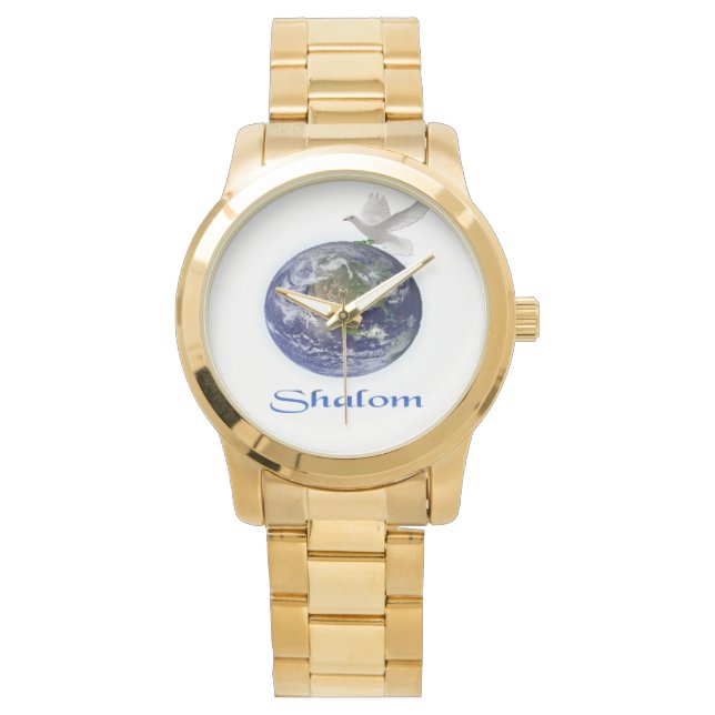 Reloj De Pulsera shalom (Anverso)