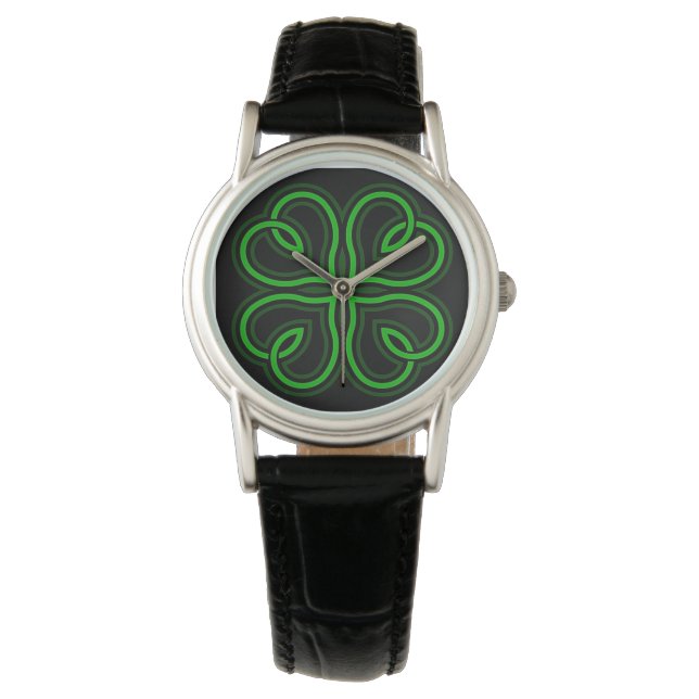 Reloj De Pulsera Shamrock celta (Anverso)