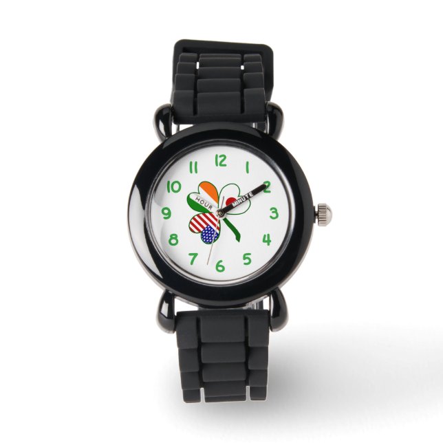 Reloj De Pulsera Shamrock de Japón (Anverso)