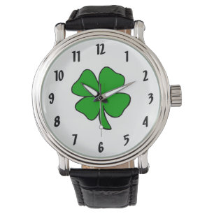 Reloj De Pulsera Shamrock irlandés